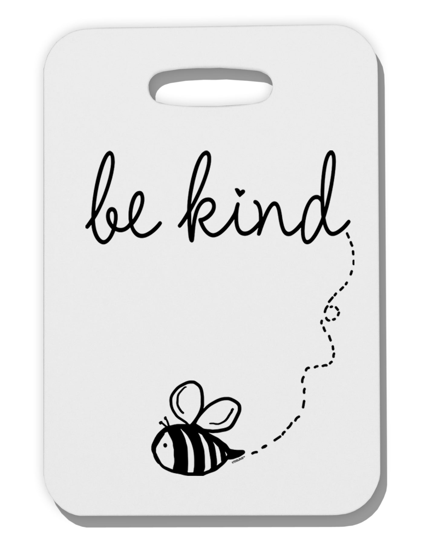 TooLoud Be Kind Thick Plastic Luggage Tag-Luggage Tag-TooLoud-Davson Sales