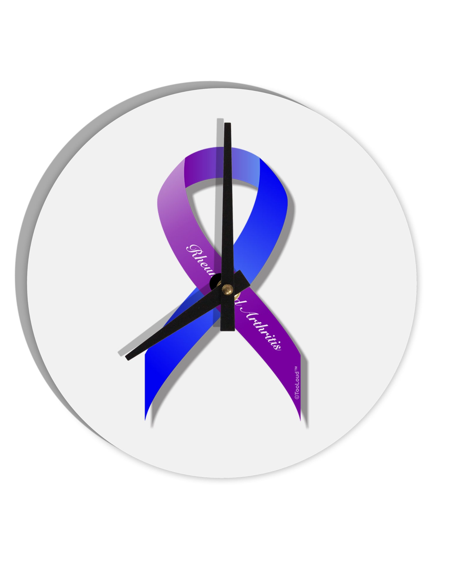 TooLoud Rheumatoid Arthritis 10 Inch Round Wall Clock-Wall Clock-TooLoud-Davson Sales