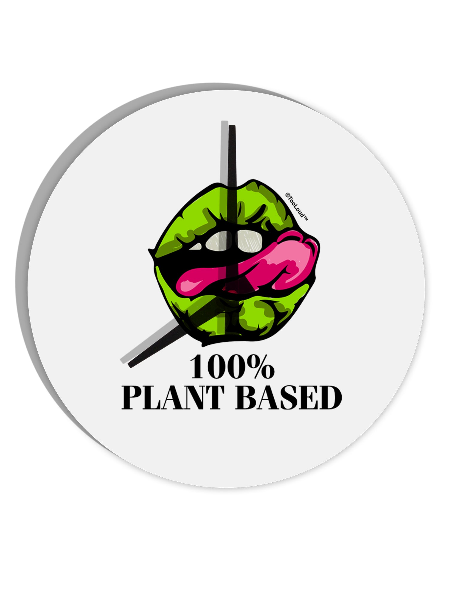 TooLoud Plant Based 10 Inch Round Wall Clock-Wall Clock-TooLoud-Davson Sales