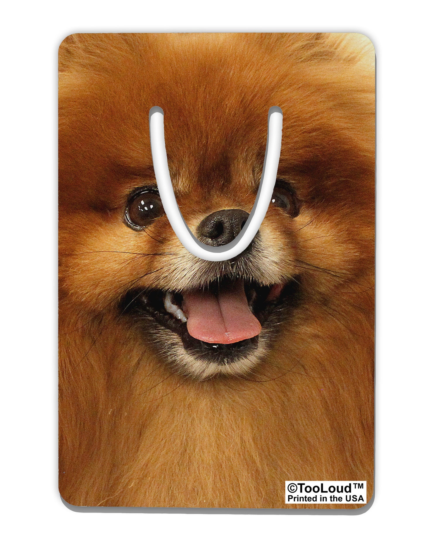 Adorable Pomeranian 2 Aluminum Paper Clip Bookmark All Over Print-Bookmark-TooLoud-White-Davson Sales