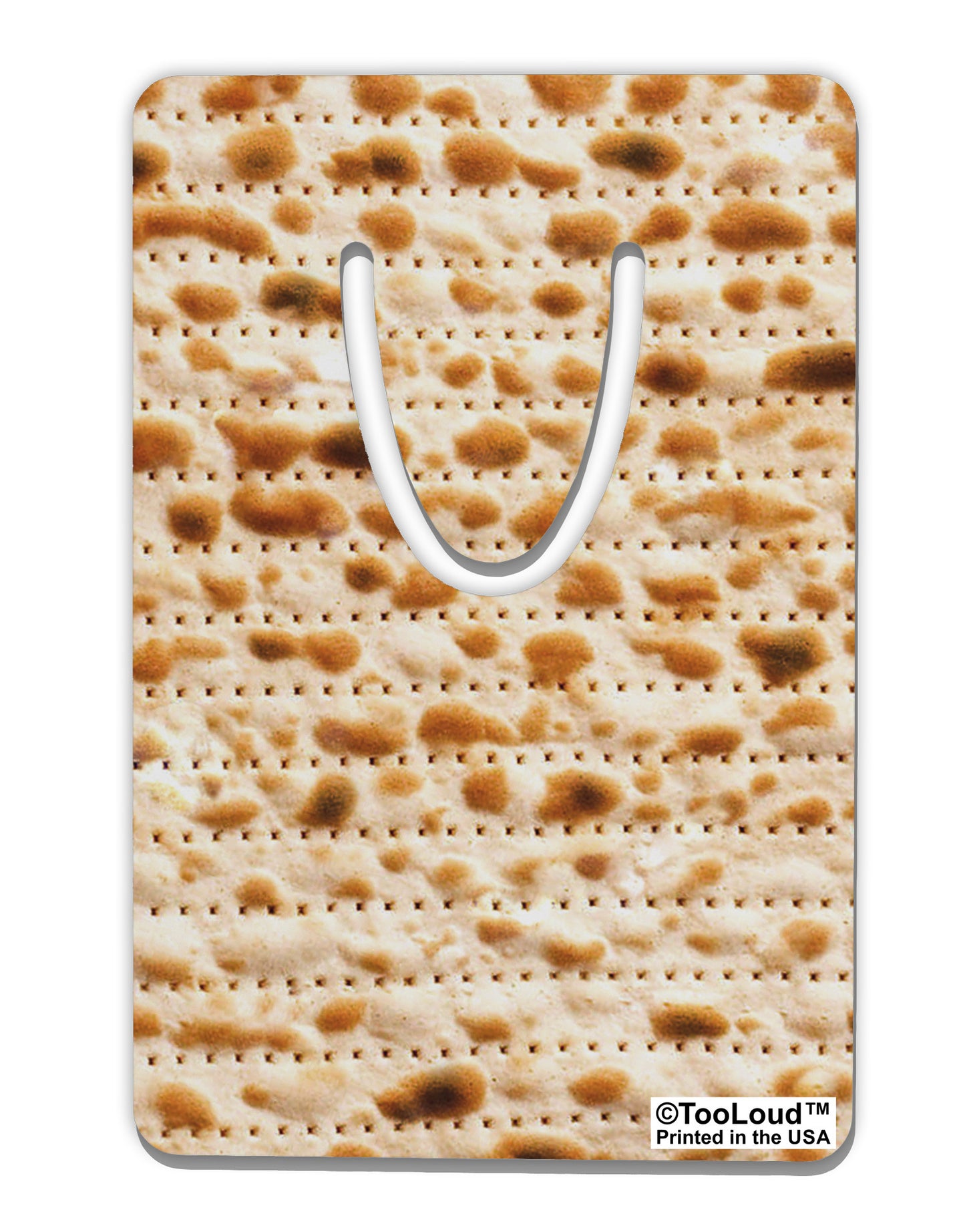 Matzo Aluminum Paper Clip Bookmark All Over Print-Bookmark-TooLoud-White-Davson Sales