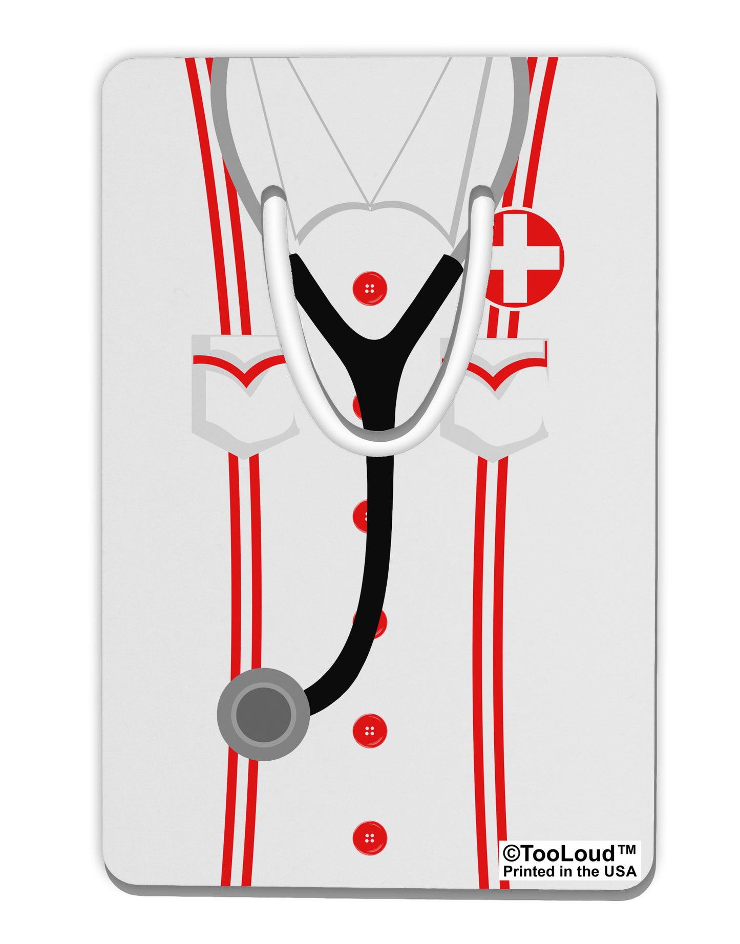 Nurse AOP Aluminum Paper Clip Bookmark All Over Print-Bookmark-TooLoud-White-Davson Sales