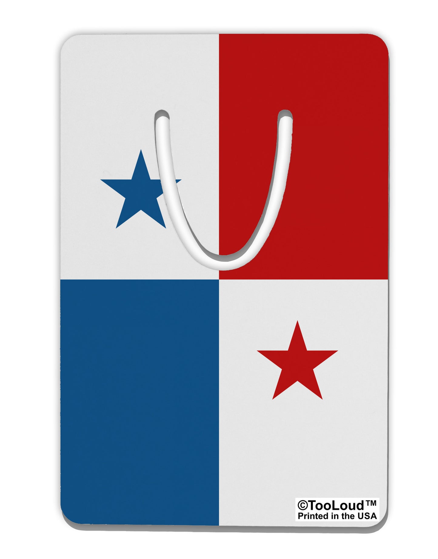 Panama Flag AOP Aluminum Paper Clip Bookmark All Over Print-Bookmark-TooLoud-White-Davson Sales