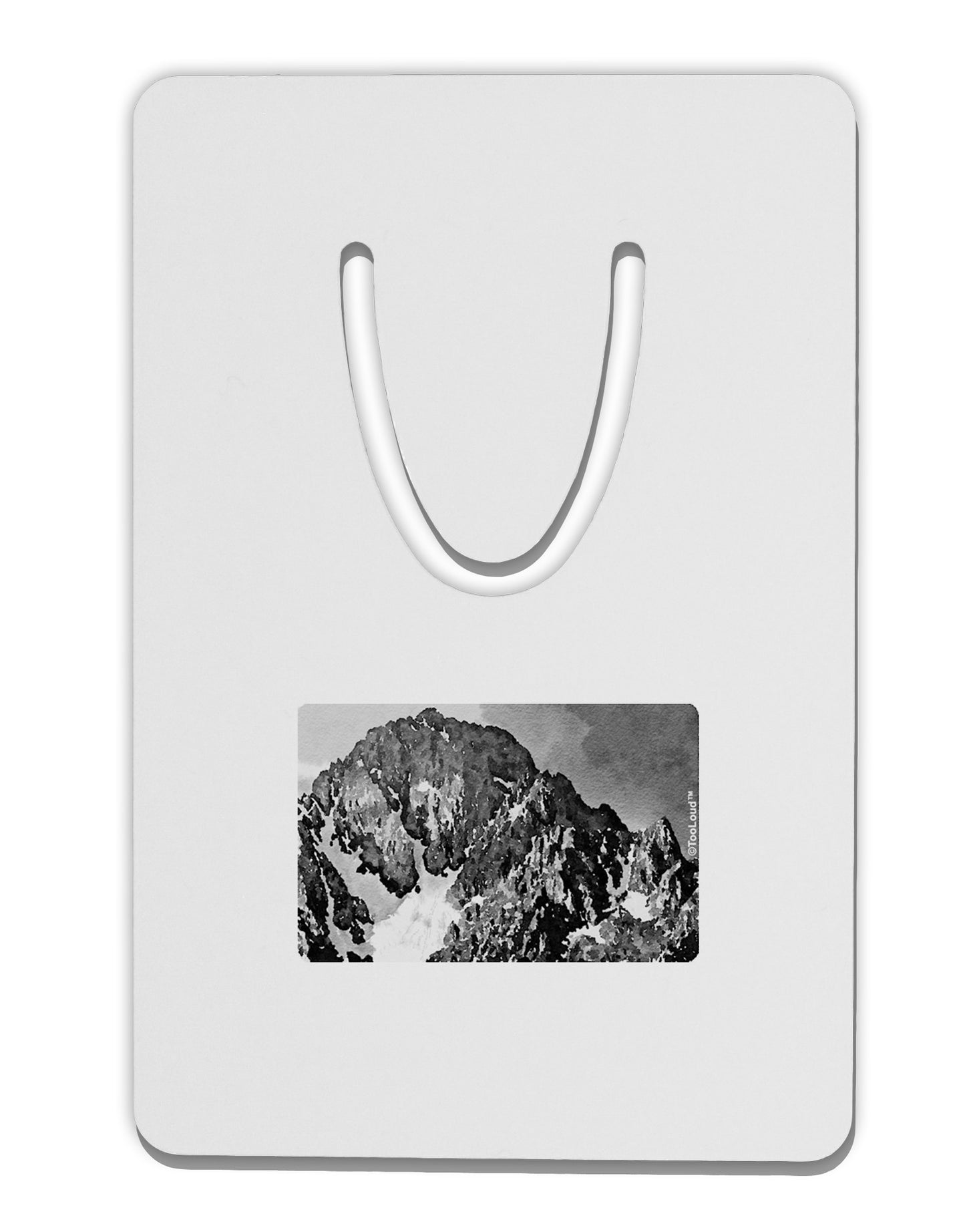 San Juan Mountain Range CO 2 Aluminum Paper Clip Bookmark-Bookmark-TooLoud-White-Davson Sales