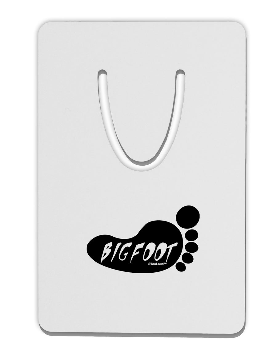 Bigfoot Aluminum Paper Clip Bookmark by TooLoud-Bookmark-TooLoud-White-Davson Sales