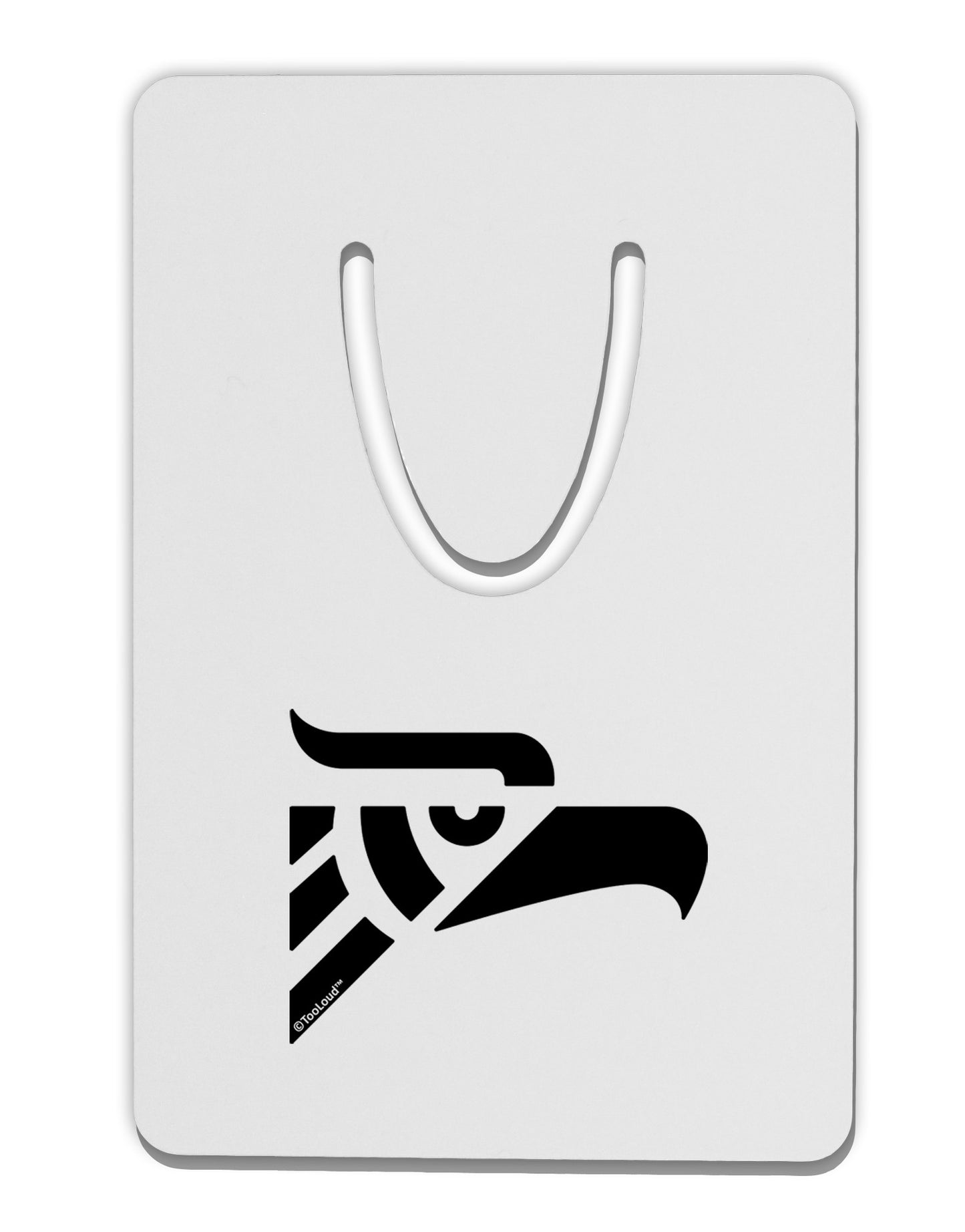 Hecho en Mexico Eagle Symbol Aluminum Paper Clip Bookmark by TooLoud-Bookmark-TooLoud-White-Davson Sales