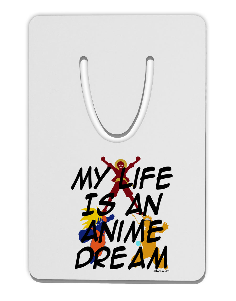 My Life Is An Anime Dream Aluminum Paper Clip Bookmark by TooLoud-TooLoud-White-Davson Sales