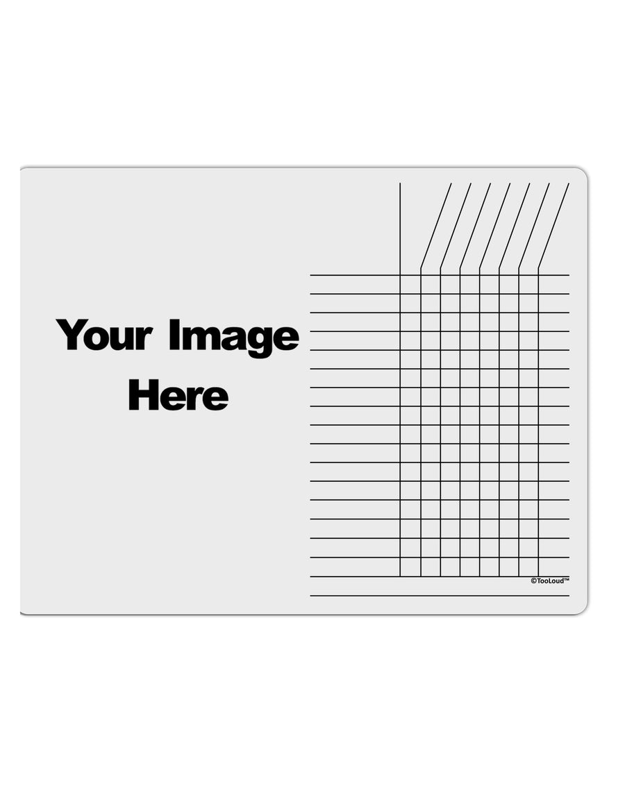 Your Own Image Customized Picture Chore List Grid Dry Erase Board-Dry Erase Board-TooLoud-White-Davson Sales