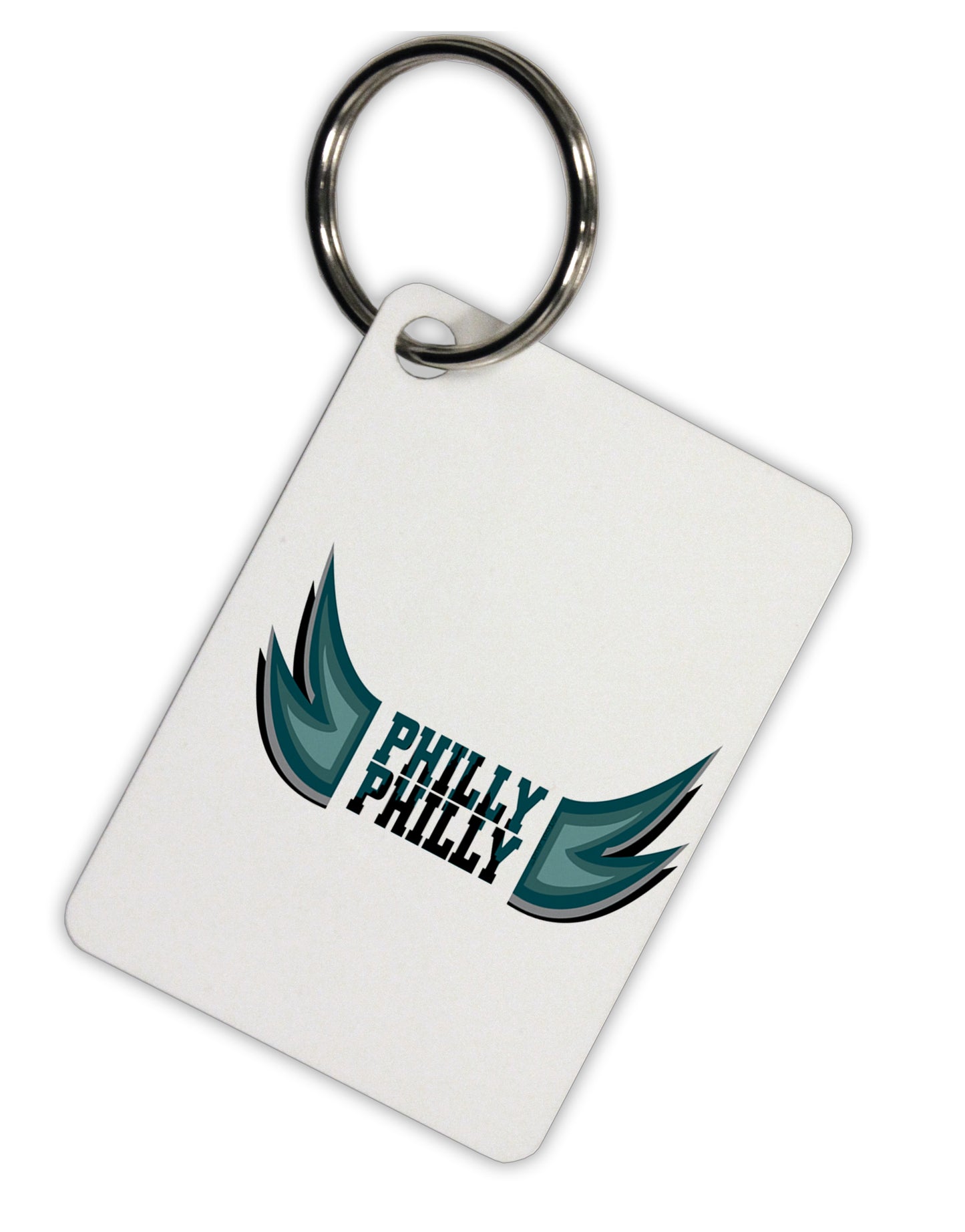 Philly Philly Funny Beer Drinking Aluminum Keyring Tag by TooLoud-TooLoud-Davson Sales