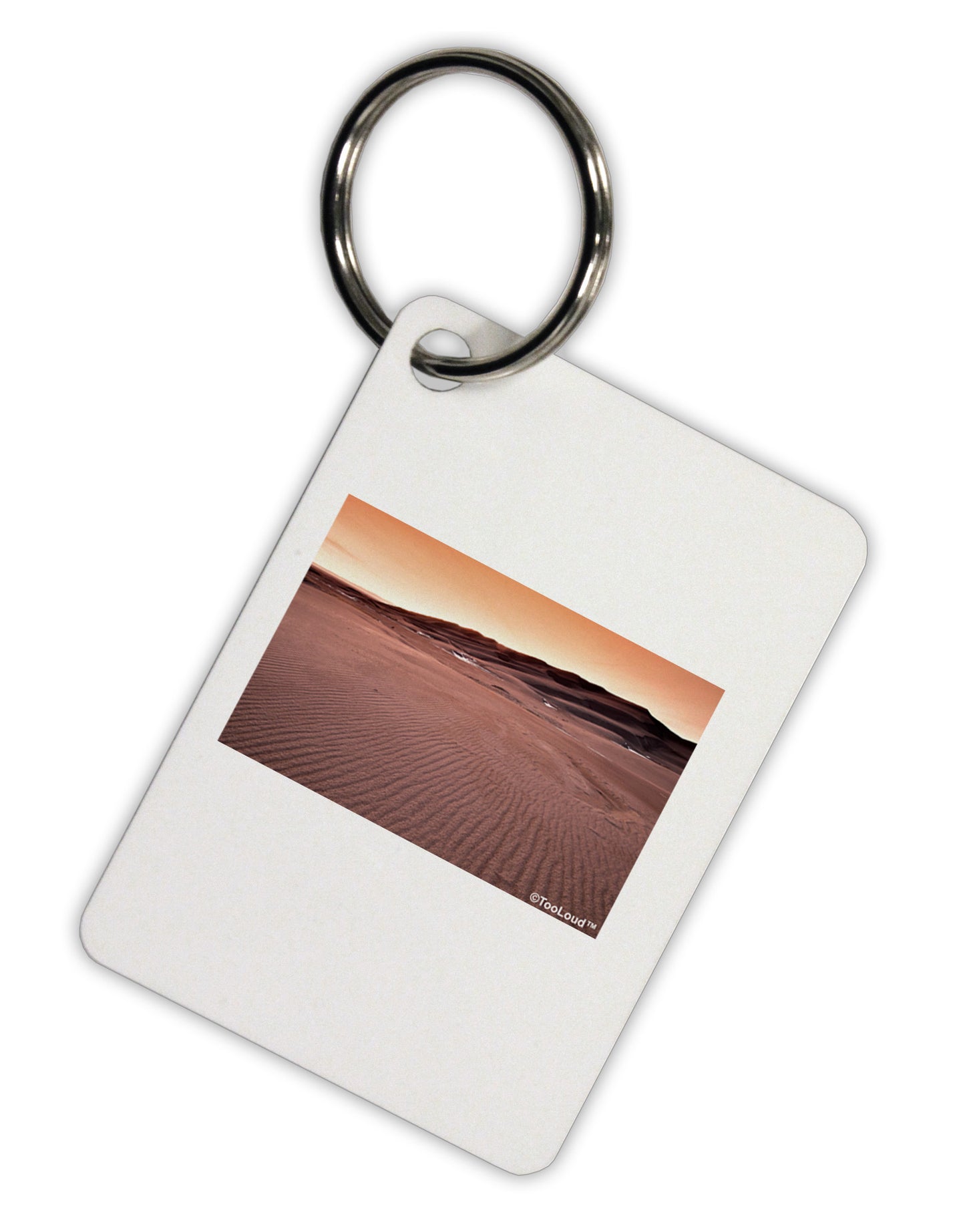 Victor Mines Aluminum Keyring Tag-Keyring-TooLoud-White-Davson Sales