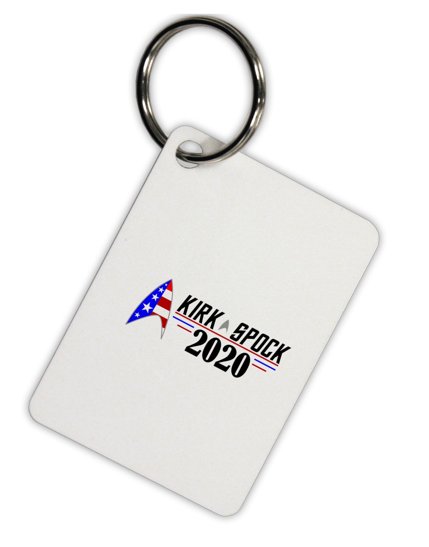 Kirk Spock 2020 Funny Aluminum Keyring Tag by TooLoud-TooLoud-Davson Sales