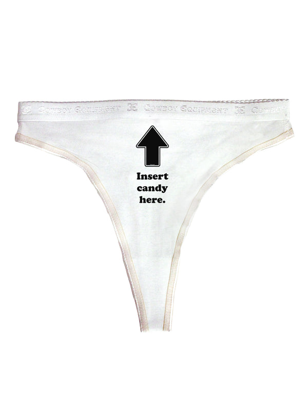 Men's Candy Cane G-String - Festive and Playful Holiday Accessory - NDS WEAR