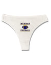 Michigan Football Womens Thong Underwear by TooLoud-Womens Thong-TooLoud-White-X-Small-Davson Sales