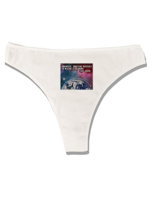 Say What You Mean Text Womens Thong Underwear by TooLoud - Davson Sales