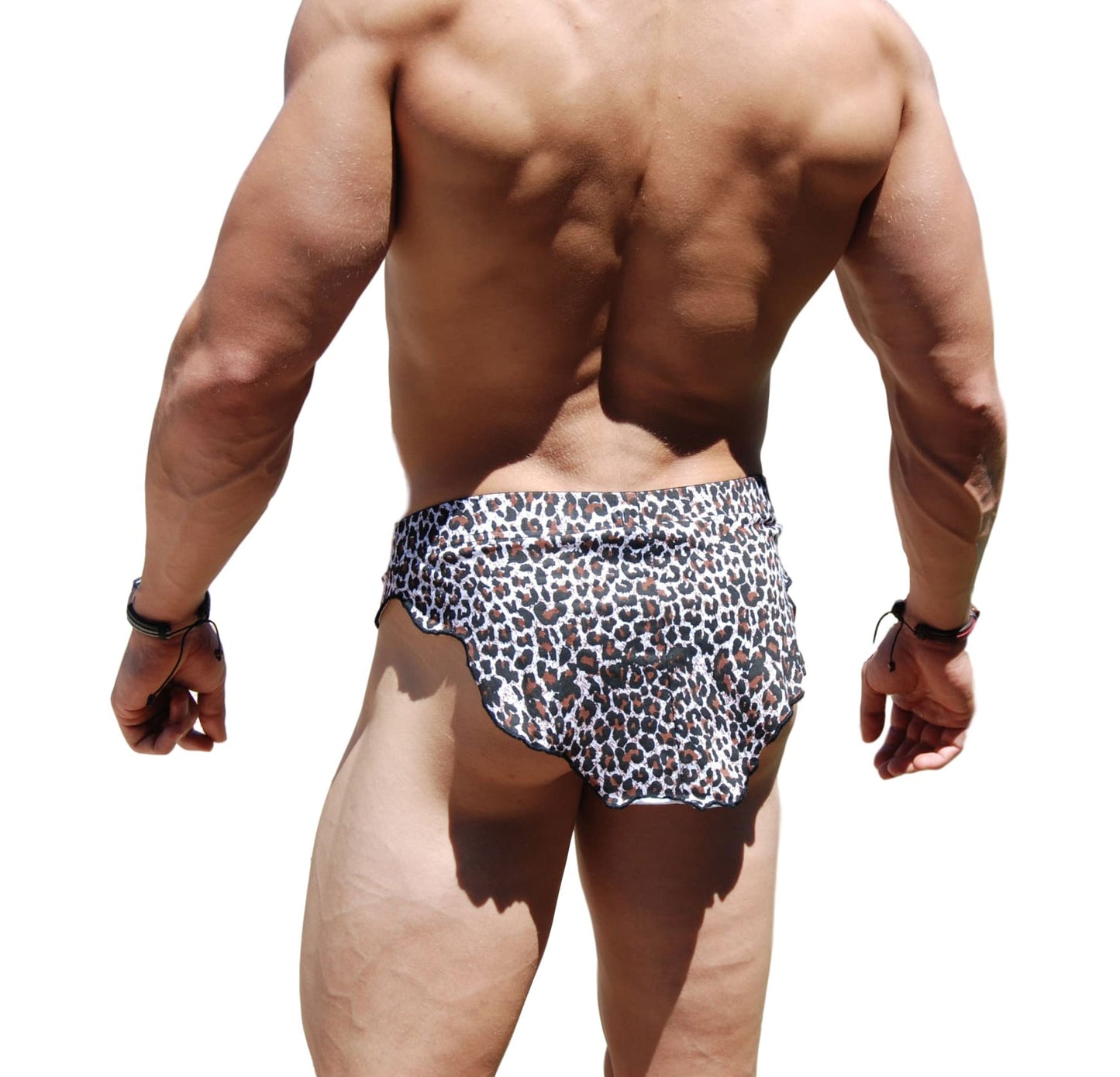 Sexy Jungle Man Halloween Costume, Caveman for Men-Mens Thong-NDS Wear-One-Size-Davson Sales