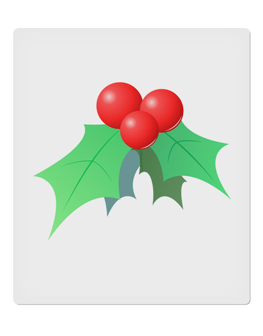 Mistletoe Christmas Design 9 x 10.5&#x22; Rectangular Static Wall Cling-Static Wall Cling-TooLoud-White-Davson Sales