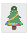 Christmas Tree Armed Design 9 x 10.5&#x22; Rectangular Static Wall Cling-Static Wall Cling-TooLoud-White-Davson Sales