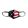 Stars and Stripes Face Mask with Filter Pocket American Flag Print-face mask-AnyMask.com-Adult-Davson Sales