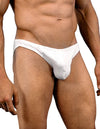 LOBBO Cotton Mesh Men's Bikini Underwear-Mens Bikini Underwear-LOBBO-Small-White-Davson Sales