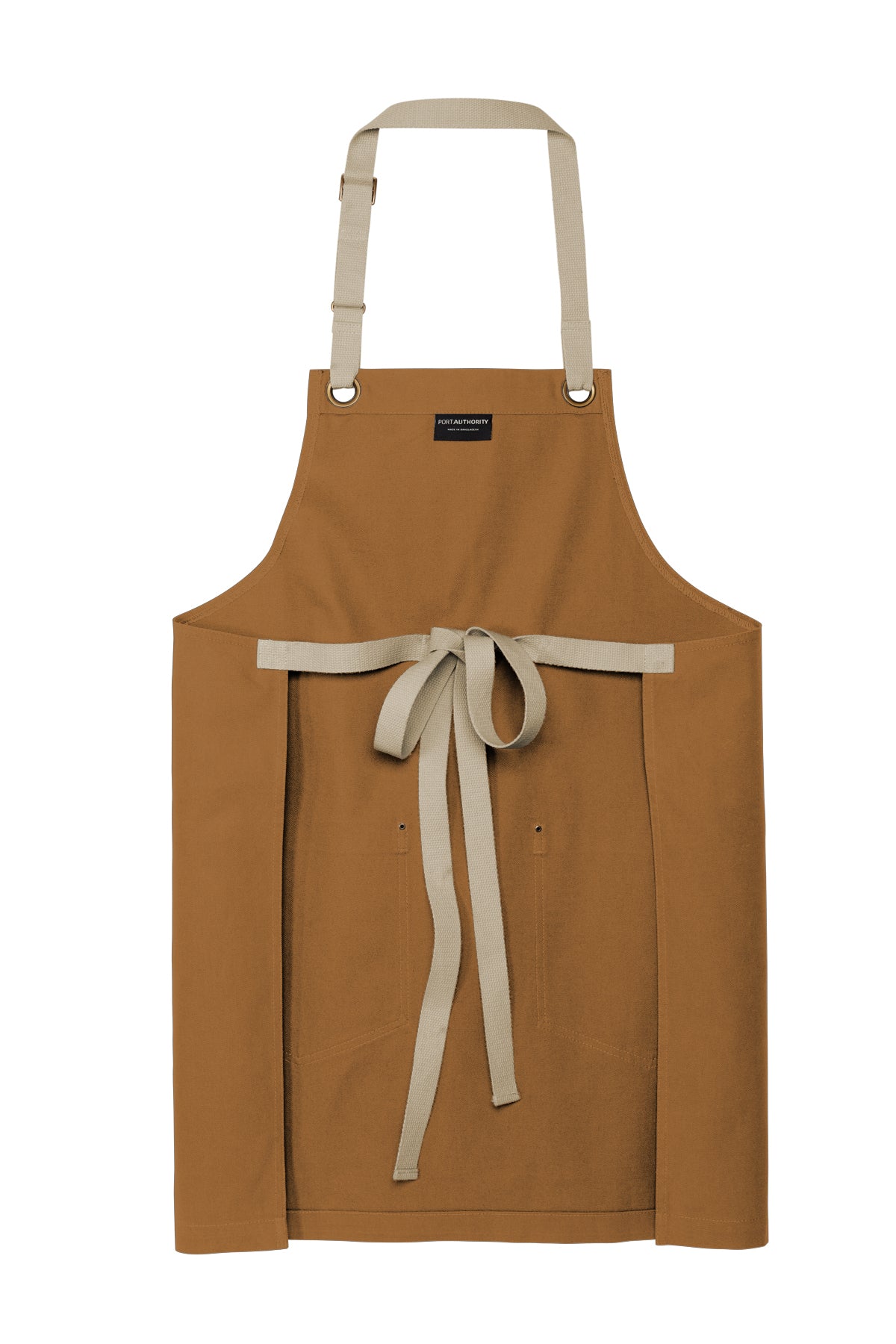 Dads House Rules Canvas Full-Length Two-Pocket Apron-Aprons-Davson Sales-Duck Brown-One-Size-Davson Sales