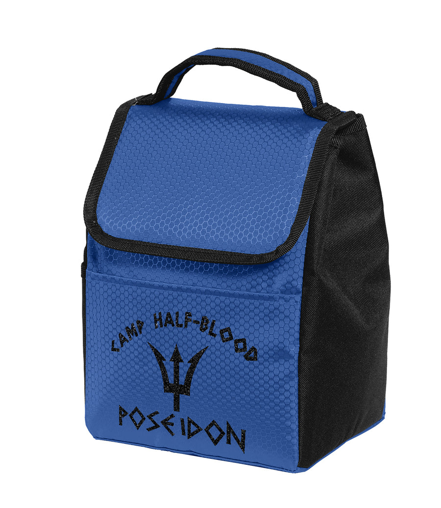 Camp Half Blood Poseidon Lunchbox-DavsonSales-Glitter Silver-Davson Sales