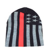 Thin Red Line Firefighters Premium Knit Beanie-knit beanie-Davson Sales-Davson Sales