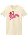 #1 Mom Womens T-Shirt-Womens T-Shirt-TooLoud-Natural-X-Small-Davson Sales