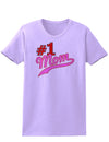 #1 Mom Womens T-Shirt-Womens T-Shirt-TooLoud-Lavender-X-Small-Davson Sales