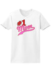 #1 Mom Womens T-Shirt-Womens T-Shirt-TooLoud-White-X-Small-Davson Sales