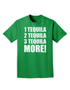 1 Tequila 2 Tequila 3 Tequila More Adult Dark T-Shirt by TooLoud-Mens T-Shirt-TooLoud-Kelly-Green-Small-Davson Sales