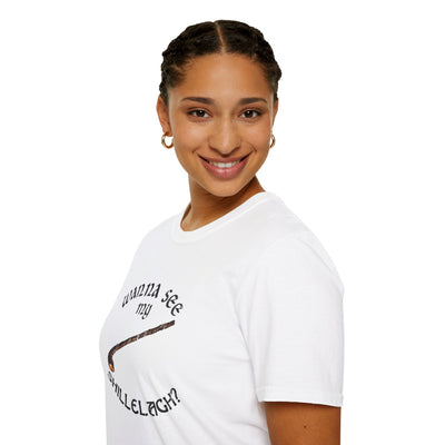 Wanna See My Shillelagh Adult Unisex T-Shirt by TOOLOUD