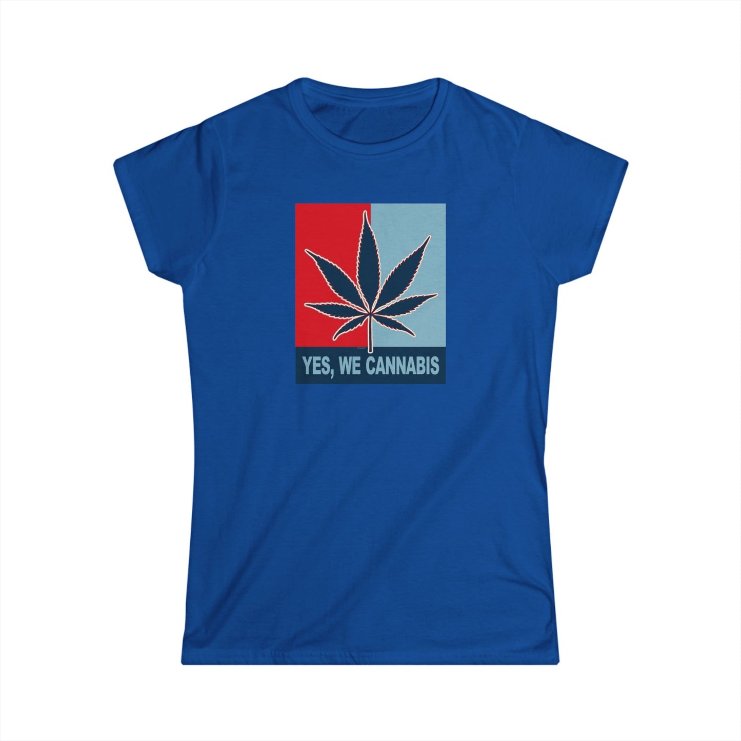 Yes We Cannabis – Marijuana Leaf Juniors Ladies T-Shirt by TOOLOUD