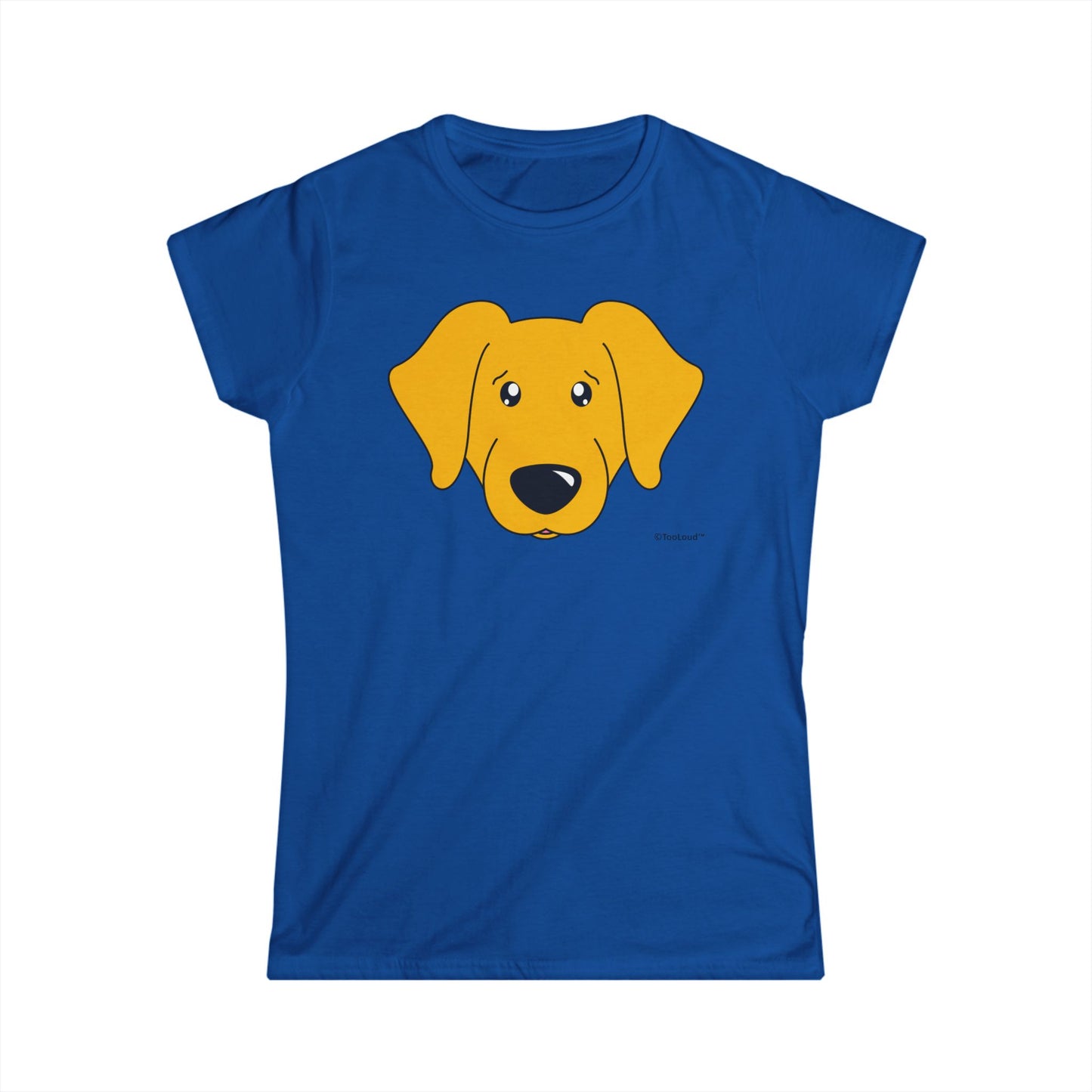 Cute Yellow Labrador Retriever Dog Juniors T-Shirt by TOOLOUD