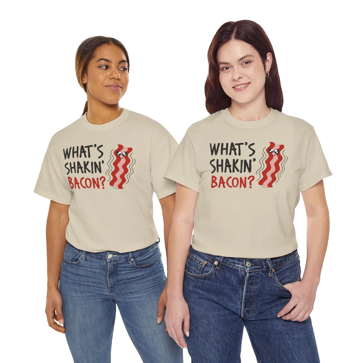 What’s Shakin’ Bacon – Premium Adult T-Shirt by TOOLOUD
