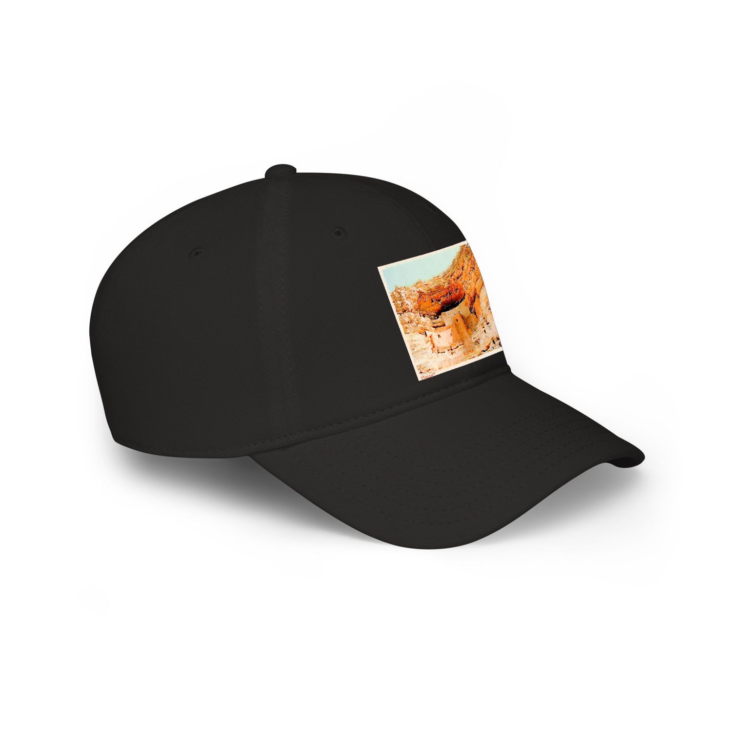 Montezuma Castle Watercolor Adult Baseball Cap Hat by TOOLOUD