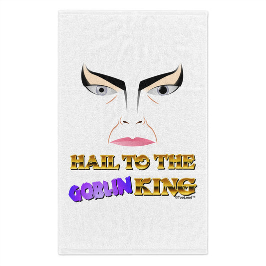 Hail to The Goblin King Micro Terry Sport Towel (11" x 18") by TOOLOUD™
