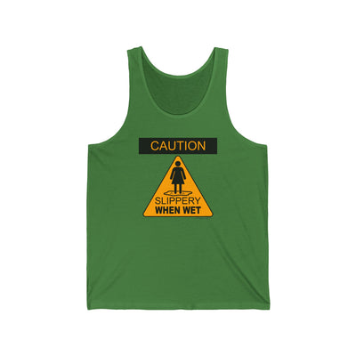 Slippery When Wet Adult Tank Top by TOOLOUD