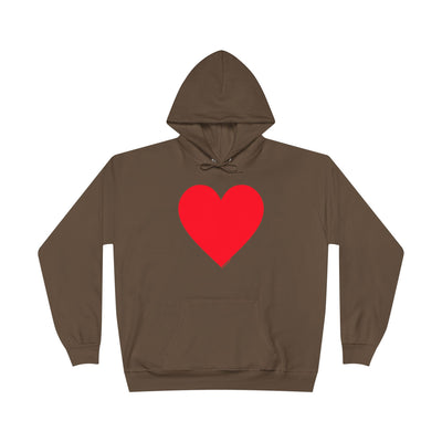 TOOLOUD Big Red Heart Valentine's Day Hoodie Sweatshirt – Romantic & Cozy Gift