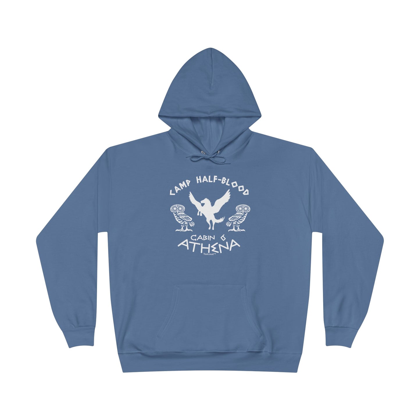 TOOLOUD Camp Half-Blood Cabin 6 Athena Dark Hoodie Sweatshirt