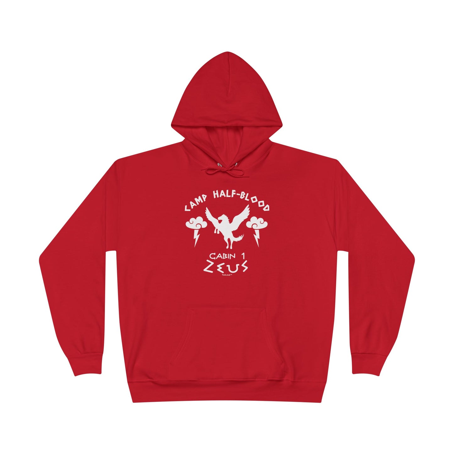 TOOLOUD Camp Half Blood Cabin 1 Zeus Dark Hoodie Sweatshirt