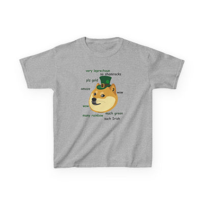 TooLoud St. Patrick's Day Leprechaun Doge Children's T-Shirt