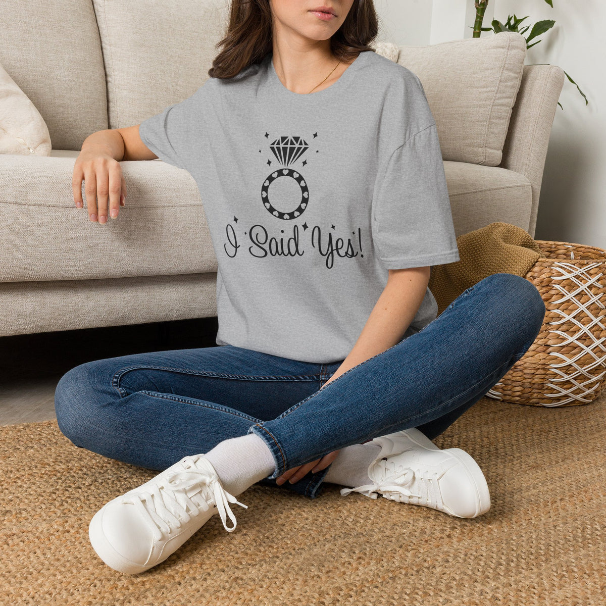 I Said Yes – Diamond Ring Women's T-Shirt by TOOLOUD