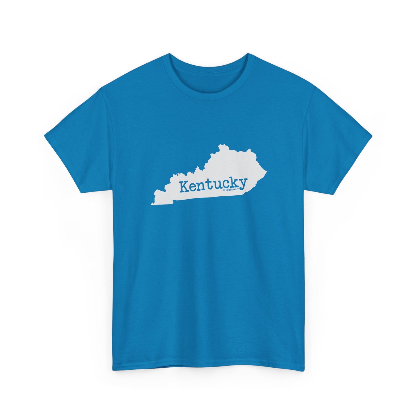 Kentucky – United States Shape Adult Dark T-Shirt by TOOLOUD