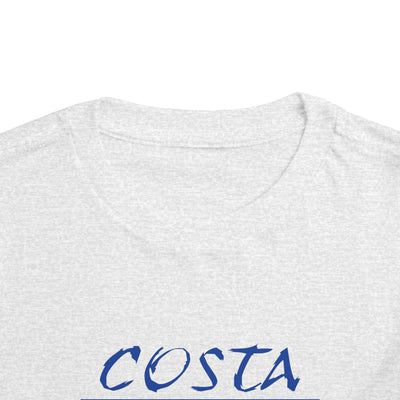 TOOLOUD Costa Rica Flag Toddler T-Shirt