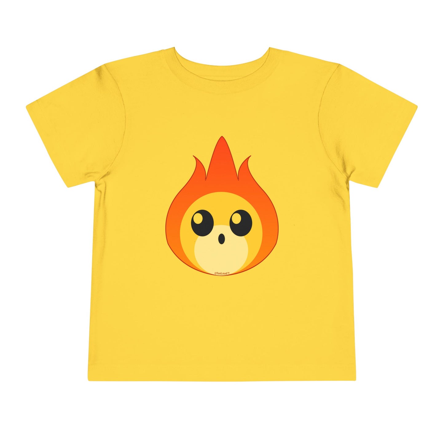 Cute Fireball Design Toddler T-Shirt by TOOLOUD