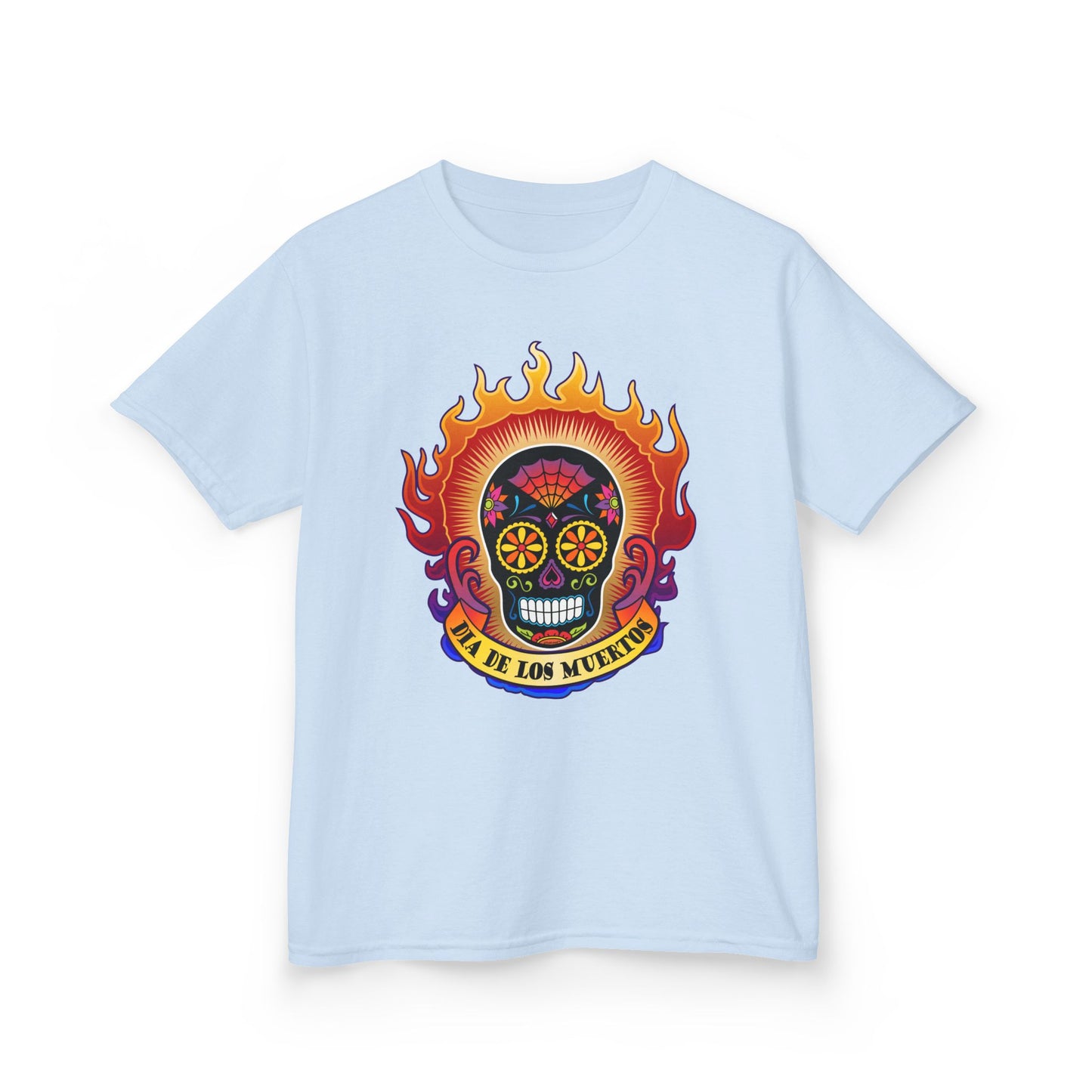 Dia de Los Muertos Sacred Calavera – Day of the Dead Children’s T-Shirt by TOOLOUD