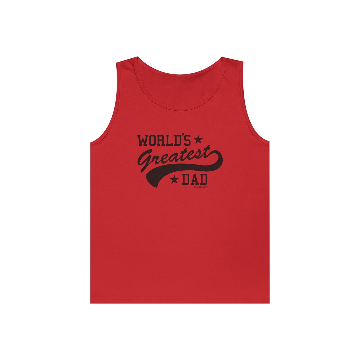 World's Greatest Dad – Sport Style Loose Tank Top by TOOLOUD