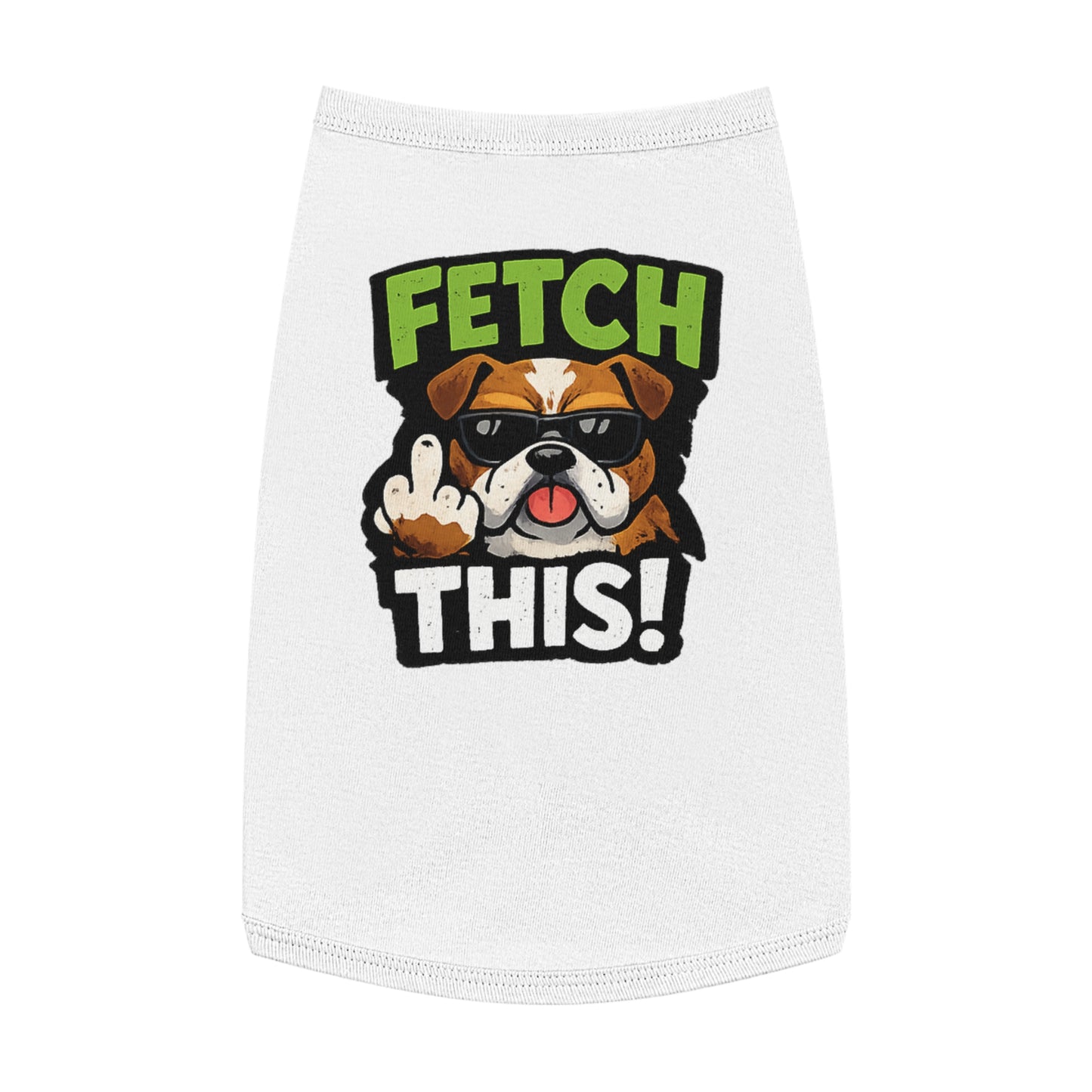 Fetch This! Middle Finger Dog Shirt by TOOLOUD