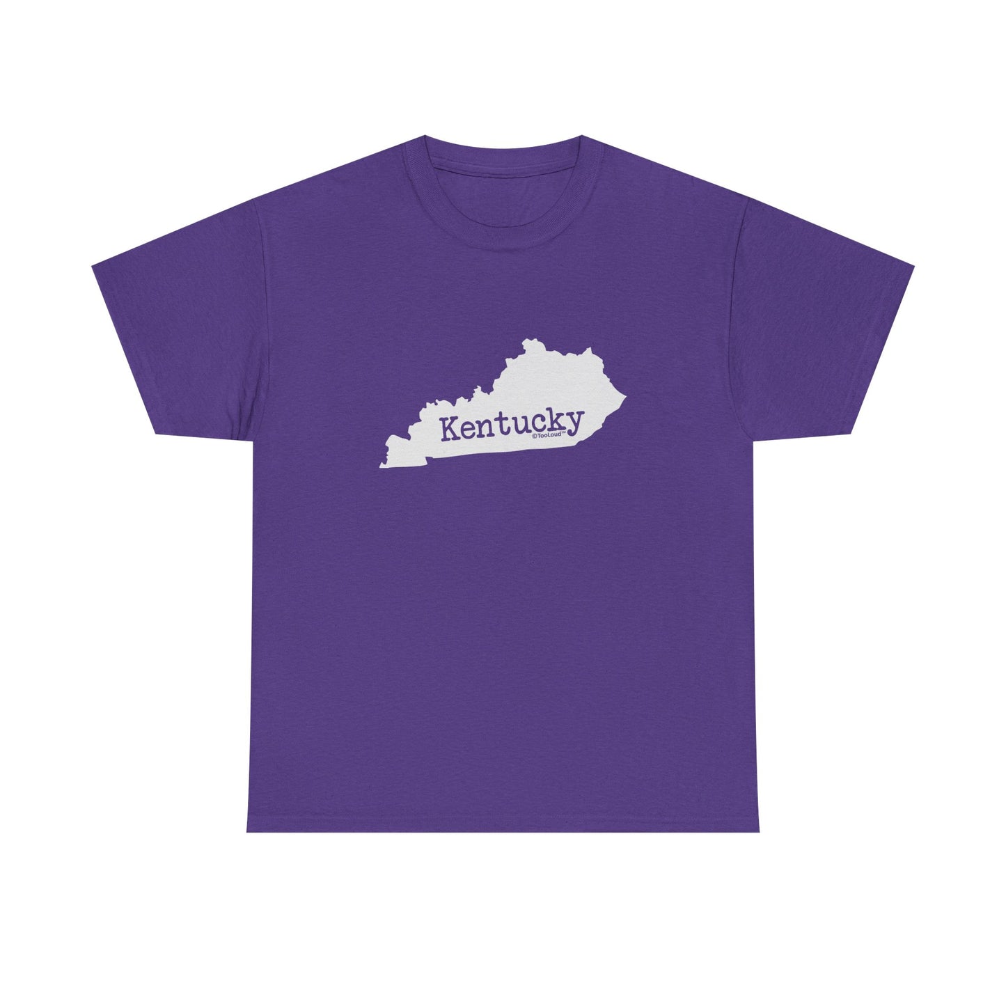 Kentucky – United States Shape Adult Dark T-Shirt by TOOLOUD