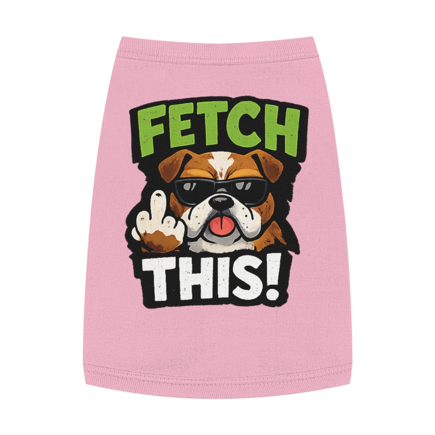 Fetch This! Middle Finger Dog Shirt by TOOLOUD